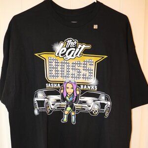 *NEW* WWE Sasha Banks The Legit Boss T-Shirt